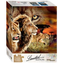 Пазл STEP PUZZLE Найди 10 львов, 1000 элементов Пазл STEP PUZZLE Найди 10 львов, 1000 элементов
