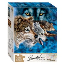Пазл STEP PUZZLE Найди 12 волков, 1000 элементов Пазл STEP PUZZLE Найди 12 волков, 1000 элементов