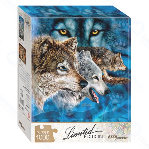 Пазл STEP PUZZLE Найди 12 волков, 1000 элементов