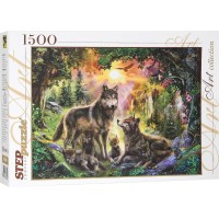 Пазл STEP PUZZLE Волки 1500 элементов