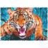 Пазл TREFL Crazy Shapes. Лицом к лицу с тигром 600 элементов