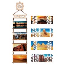 Деревянный пазл EWA Карта мира. Африка (70x18 см)