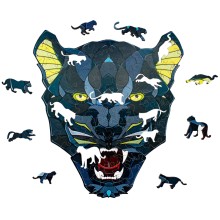 Деревянный пазл EWA Пантера L (31x28 см)