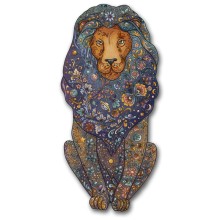 Контурный деревянный пазл HOBBY DAY Лев Контурный деревянный пазл HOBBY DAY Лев