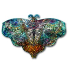 Контурный деревянный пазл HOBBY DAY Лунный Мотылек Контурный деревянный пазл HOBBY DAY Лунный Мотылек