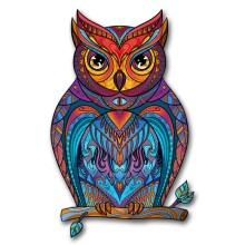 Контурный деревянный пазл HOBBY DAY Мудрая Сова Контурный деревянный пазл HOBBY DAY Мудрая Сова