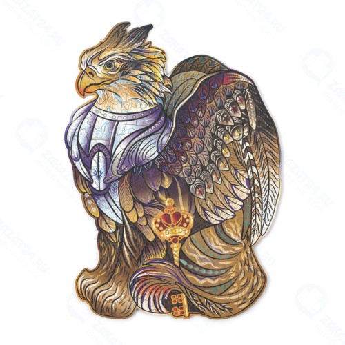 Деревянный пазл WOOD TRICK Громовой Грифон (35x26см)