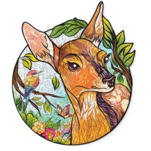 Деревянный пазл WOOD TRICK Очаровательный Олененок (28x23 см)