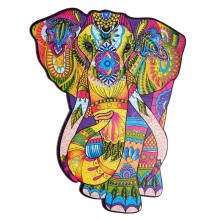 Деревянный пазл WOOD TRICK Великолепный Слон (36x28см)