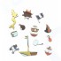 Деревянный пазл WOODLANDTOYS 147101 Кораблик