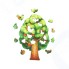 Деревянный пазл WOODLANDTOYS 147103 Супер Дерево