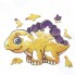 Деревянный пазл WOODLANDTOYS 147104 Динозаврик