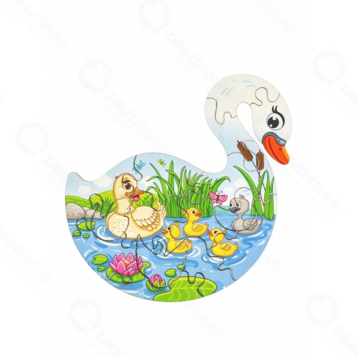 Пазл WOODLANDTOYS 147204 Гадкий утенок