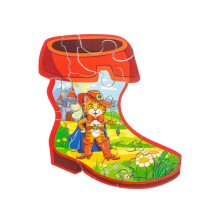 Пазл WOODLANDTOYS 147206 Кот в сапогах