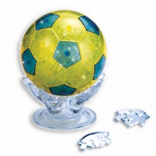 Пазл 3D BONDIBON ВВ5229 Магия кристаллов. Футбольный мяч, с подсветкой, 76 деталей
