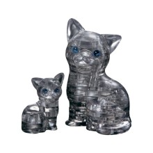 Пазл 3D CRYSTAL PUZZLE Кошка чёрная Пазл 3D CRYSTAL PUZZLE Кошка чёрная