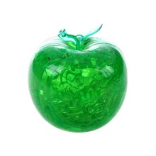 Пазл 3D CRYSTAL PUZZLE Яблоко зелёное Пазл 3D CRYSTAL PUZZLE Яблоко зелёное