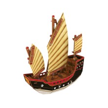 Пазл 3D REZARK STH-006 Китайский парусник