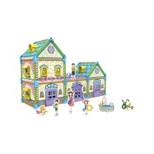 3D пазл-раскраска SYNERGY Загородный Домик 149 деталей 3D пазл-раскраска SYNERGY Загородный Домик 149 деталей