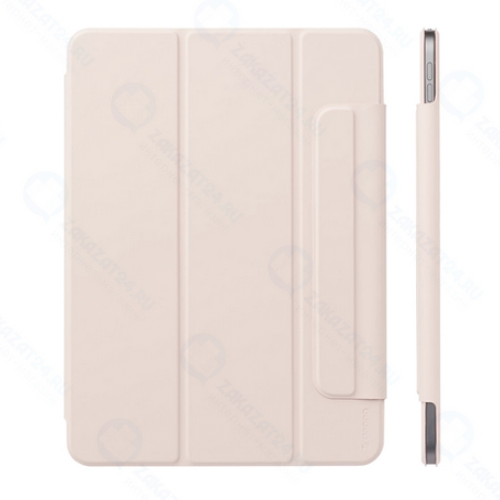 Чехол-подставка Wallet Onzo Magnet для Apple iPad Air 10.9 (2020), розовый, PET синий, Deppa