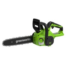 Цепная пила аккумуляторная GreenWorks G24CS25K2, 24V, 25см, c АКБ 2Ач и ЗУ