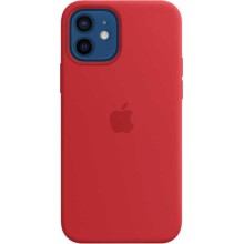 Чехол APPLE MagSafe для iPhone 12/12 ProSilicone Case with MagSafe - (PRODUCT)RED