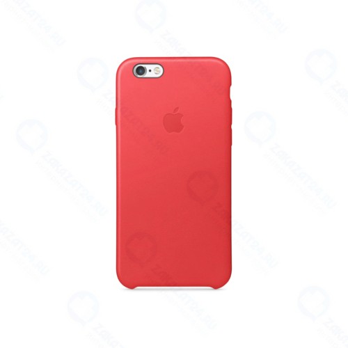 Чехол APPLE iPhone 6s Leather Case RED