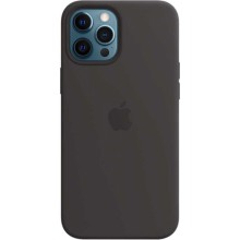 Чехол Apple iPhone 12 Pro Max Silicone Case with MagSafe для iPhone 12 Pro Max черный
