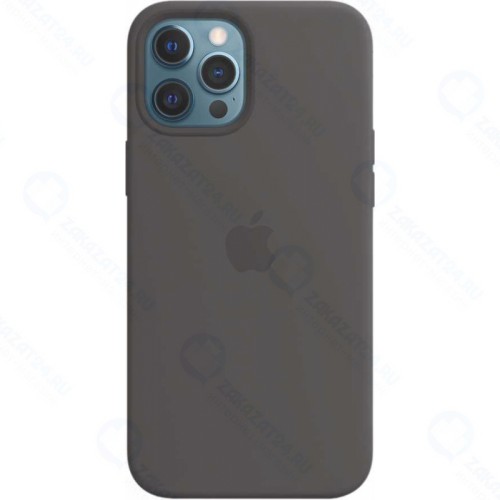 Чехол Apple iPhone 12 Pro Max Silicone Case with MagSafe для iPhone 12 Pro Max черный