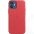 Чехол Apple iPhone iPhone 12 mini Leather Case with MagSafe для iPhone 12 mini красный
