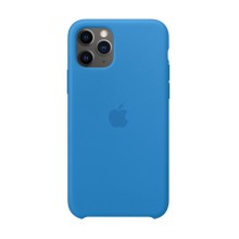 Чехол для Apple iPhone 11 Pro Max Silicone Case - Surf Blue