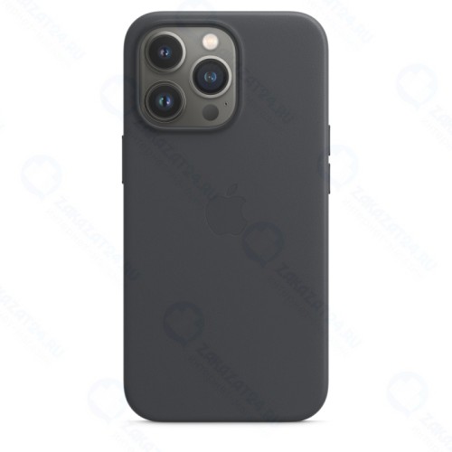 Кожаный чехол Apple MagSafe для iPhone 13 Pro, цвет «тёмная ночь»