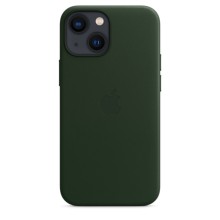 Кожаный чехол Apple MagSafe для iPhone 13 mini, цвет «зелёная секвойя»