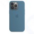 Силиконовый чехол Apple MagSafe для iPhone 13 Pro, цвет «полярная лазурь»