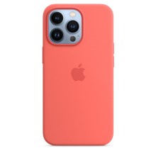 Силиконовый чехол Apple MagSafe для iPhone 13 Pro, цвет «розовый помело»