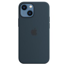Силиконовый чехол Apple MagSafe для iPhone 13 mini, цвет «синий омут»