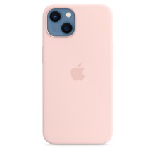 Силиконовый чехол Apple MagSafe для iPhone 13, цвет «розовый мел»