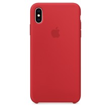 Силиконовый чехол Apple Silicone Case для iPhone XS Max, (PRODUCT)RED, красный