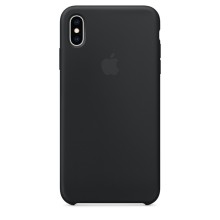 Силиконовый чехол Apple Silicone Case для iPhone XS Max, черный