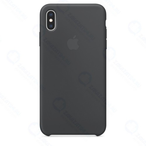 Силиконовый чехол Apple Silicone Case для iPhone XS Max, черный