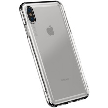 Чехол Baseus Safety Airbags Case For iPhone Xs Max Прозрачный-черный Чехол Baseus Safety Airbags Case For iPhone Xs Max Прозрачный-черный
