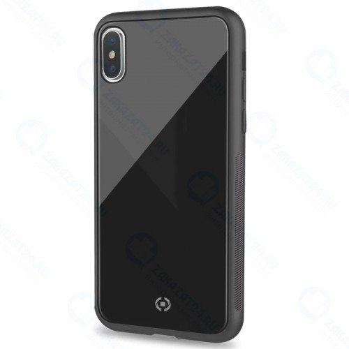 Чехол-накладка Celly Diamond для Apple iPhone XS Max чёрный