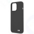 Чехол CG-MOBILE BMW M-Collection Liquid Silicone metal logo для iPhone 13 Pro Max, черный