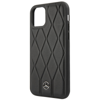 Защитный чехол CG-MOBILE Mercedes Genuine leather hard case для Apple iPhone 11 ProMax, черный