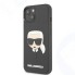 Чехол CG-MOBILE Lagerfeld 3D RUBBER CASE KARL HEAD для iPhone 13, черный