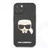 Чехол CG-MOBILE Lagerfeld 3D RUBBER CASE KARL HEAD для iPhone 13, черный