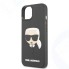 Чехол CG-MOBILE Lagerfeld 3D RUBBER CASE KARL HEAD для iPhone 13, черный