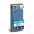 Силиконовый чехол MagSafe с микрофиброй для iPhone 12 Pro DF iMagnetcase-03 (blue)