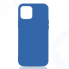 Силиконовый чехол с микрофиброй для iPhone 12/12 Pro DF iOriginal-05 (blue)