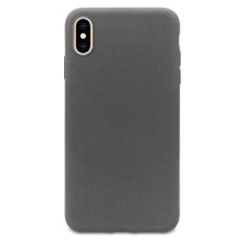 Чехол-накладка DYP Liquid Pebble для Apple iPhone XS Max тёмно-серый Чехол-накладка DYP Liquid Pebble для Apple iPhone XS Max тёмно-серый